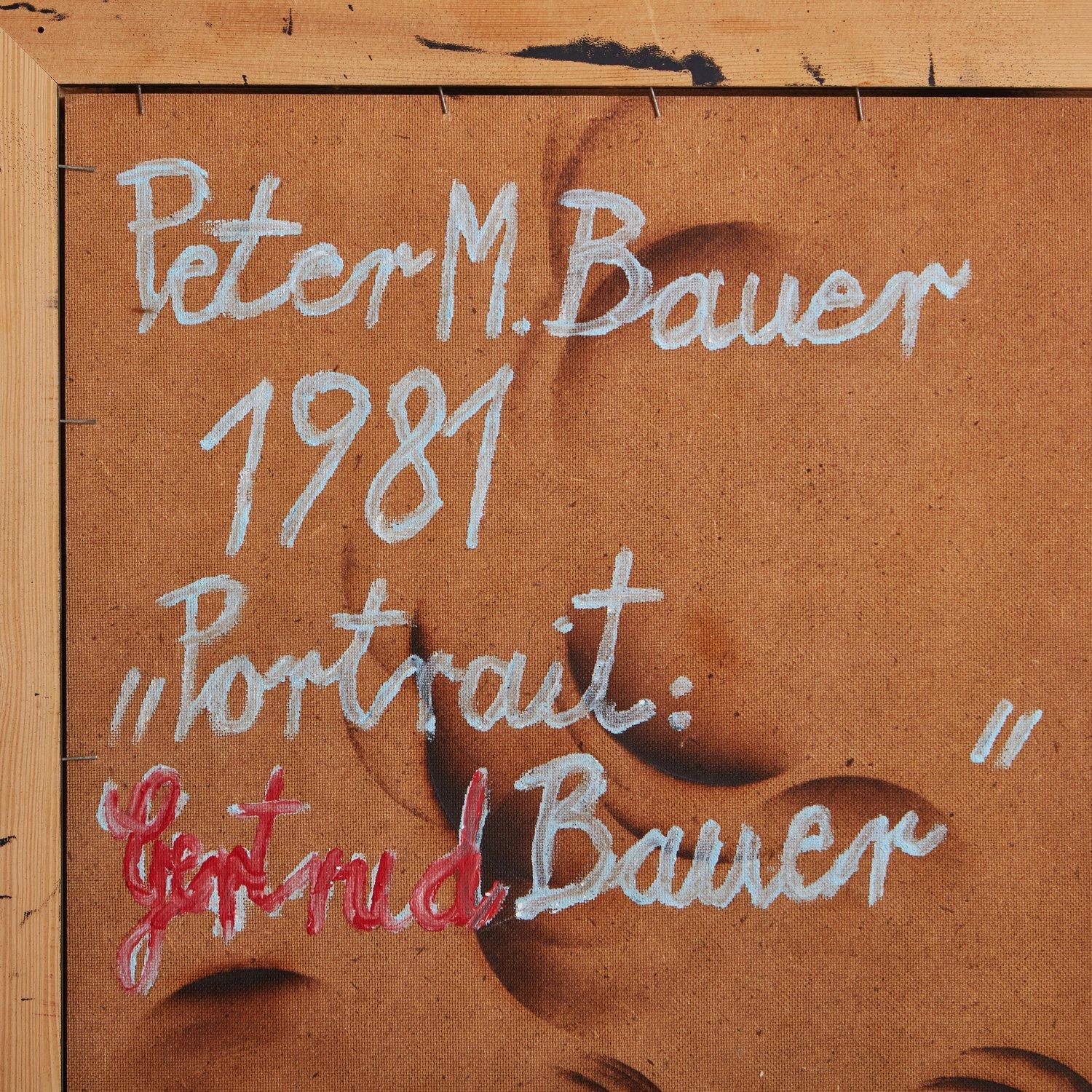 Gertrud Bauer by Peter M. Bauer, 1981 2