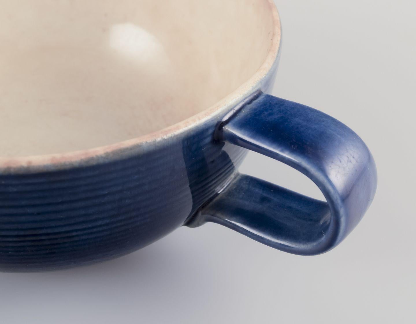 Mid-20th Century Gertrud Lönegren for Rörstrand. Set of four 