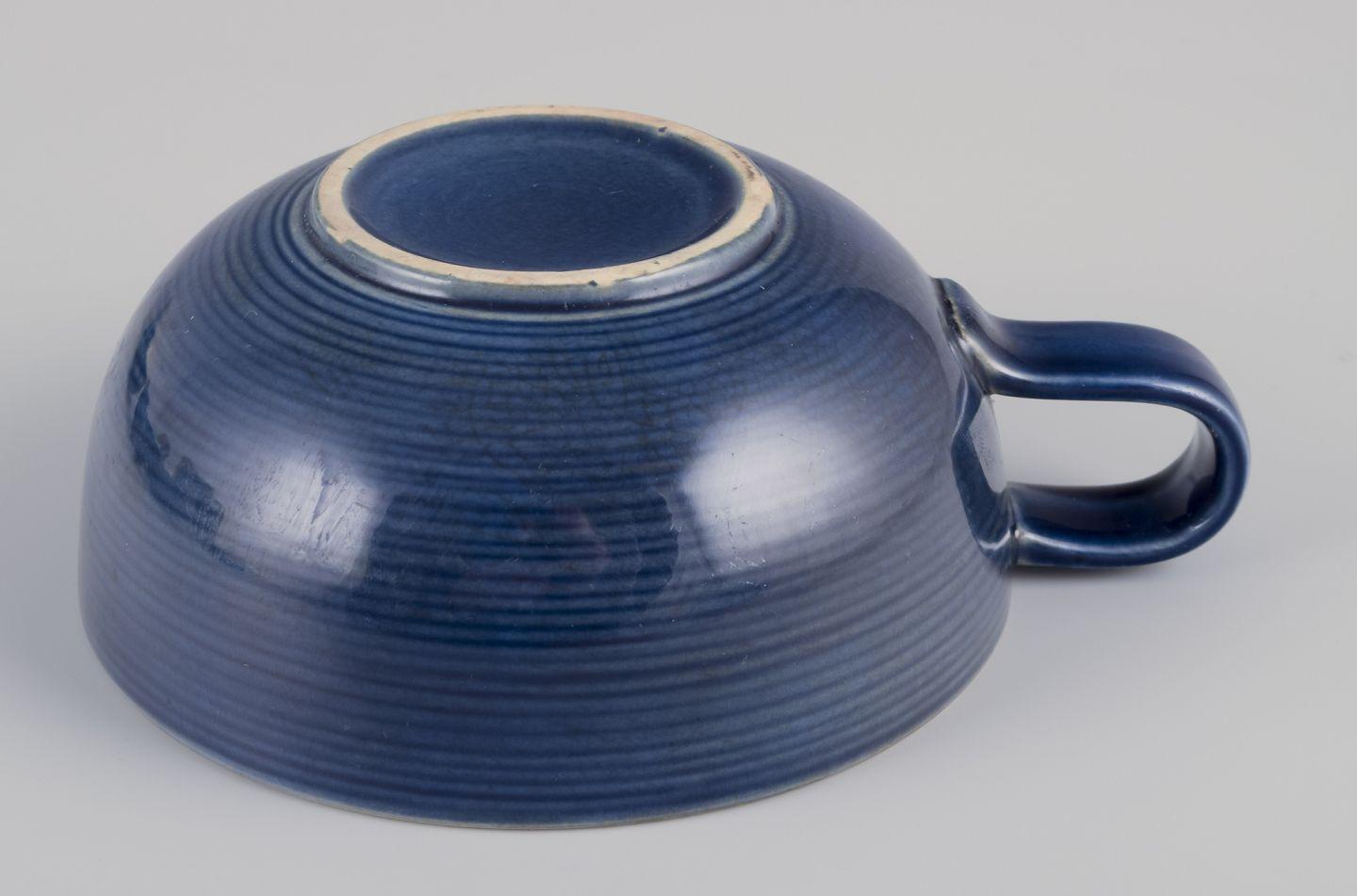 Faience Gertrud Lönegren for Rörstrand. Set of four 