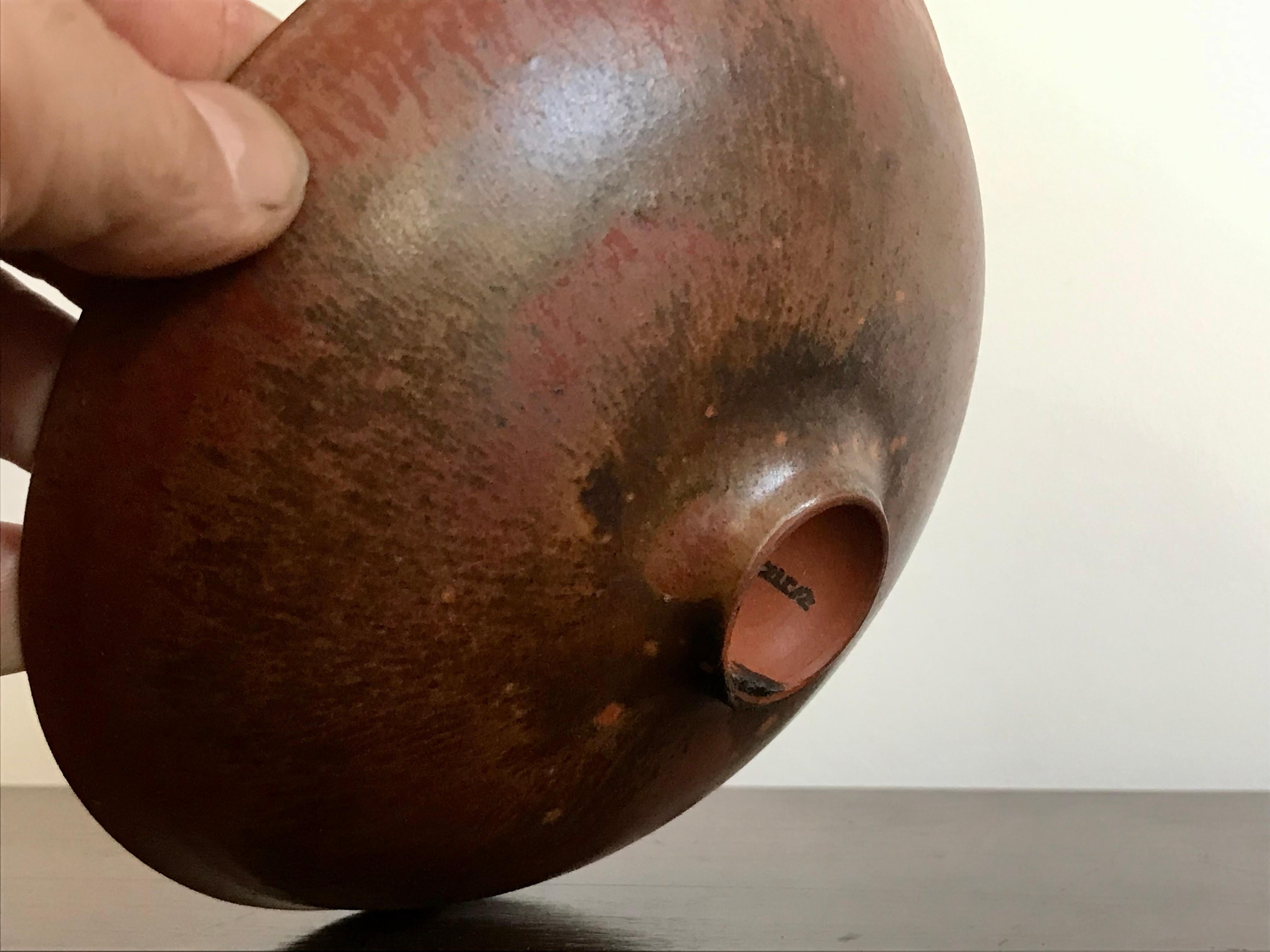 Studio Pottery Schale mit Fuß Gertrud + Otto Natzler  im Angebot 4