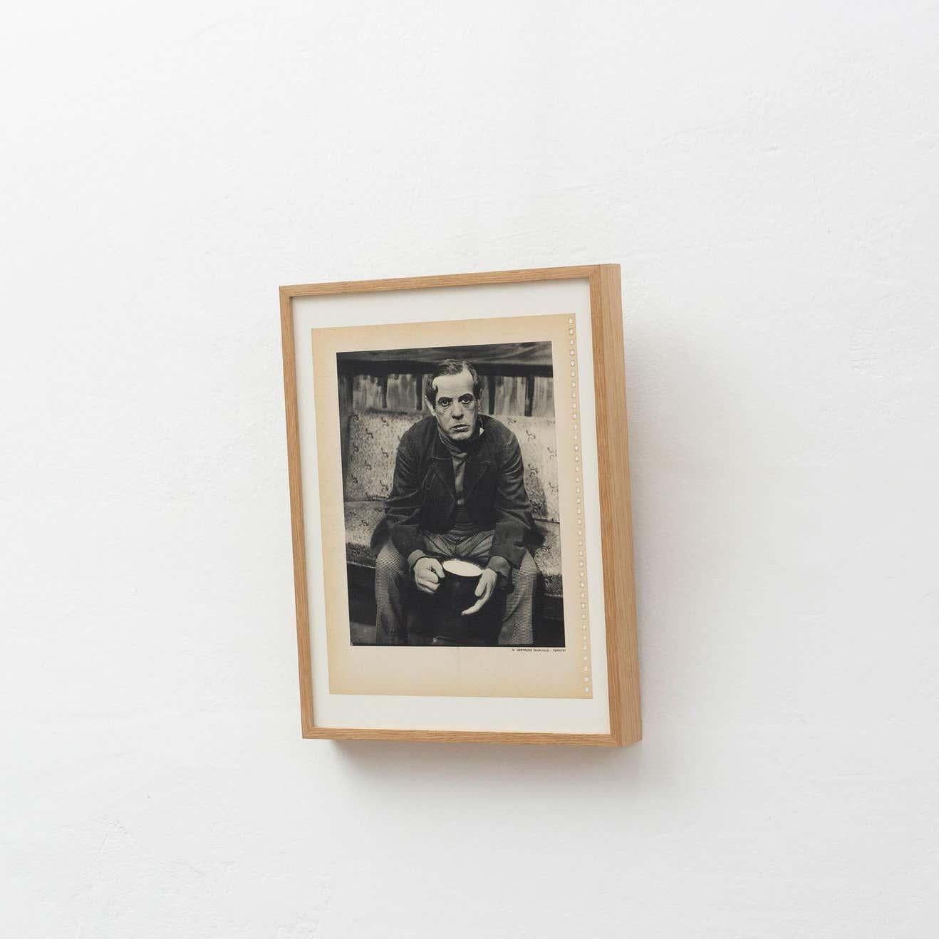 Gertrude Fehr Vintage Foto Gravur, um 1940 (Französisch) im Angebot