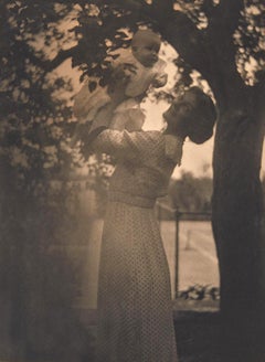 Femme et enfant (Agnes E. Meyer avec Florence)