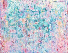 'Abstract in Rose and Blue', Oregon Woman Artist, Portland State, California