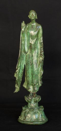 Gertrude Vanderbilt Whitney Bronze Sculpture "Chinoise" circa 1915