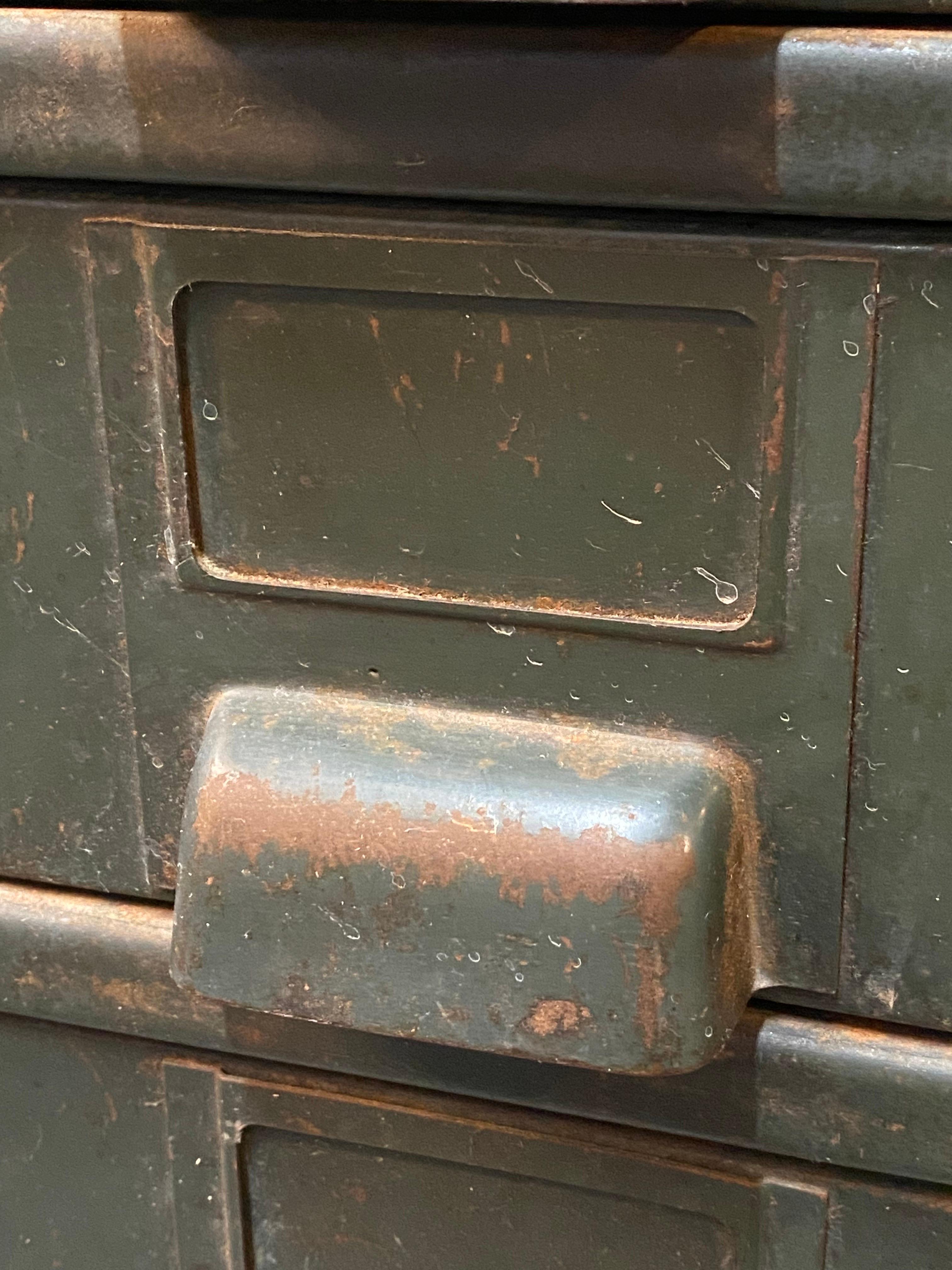 Gertz Industrial Era 27 Drawer Steel File Cabinet 7