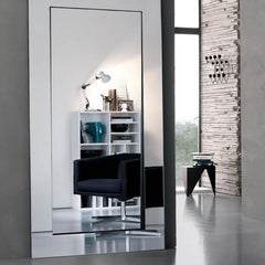 Gerundio Floor Mirror, Designed by Giovanni Tommaso Garattoni, Made in Italy