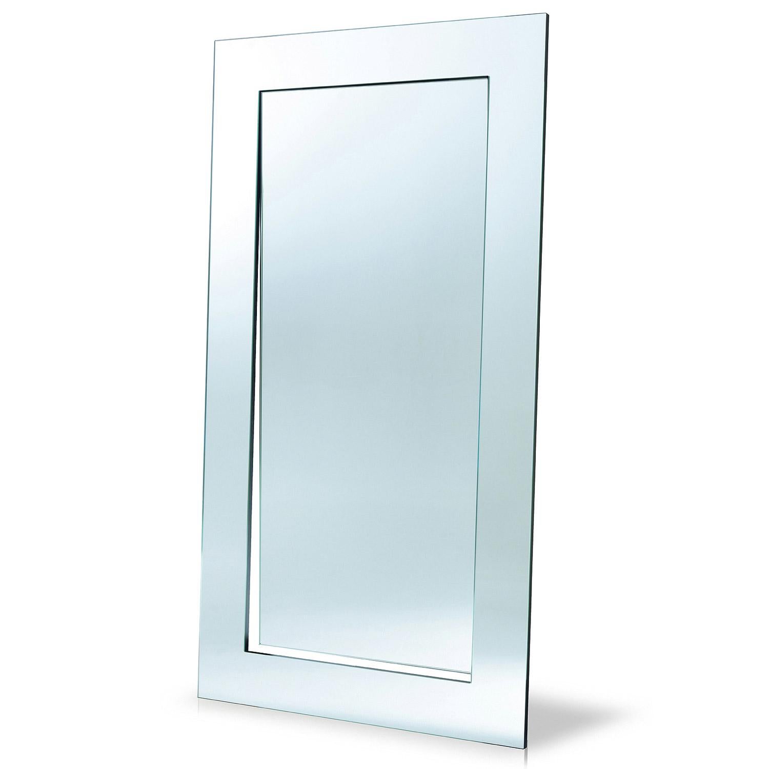 Italiano Specchio da terra Gerundio, Design di Giovanni Tommaso Garattoni, Made in Italy in vendita