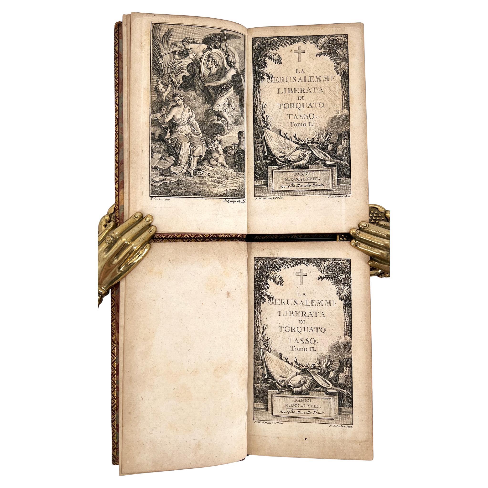 Gerusalemme Liberata by Torquato Tasso – Elegant French 18th C "pocket" edition