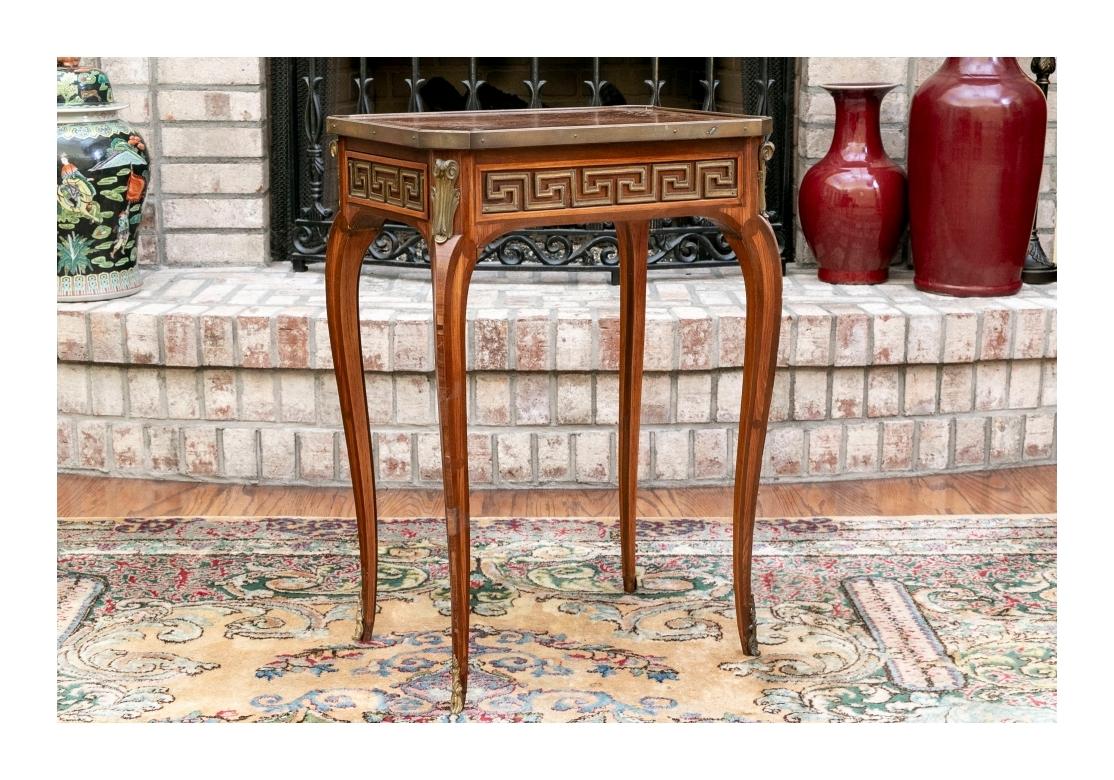 Gervais Durand (1839-1920) Rare Signed Bronze Mounted Side Table For Sale 6