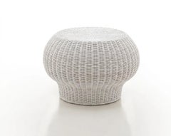 Gervasoni Bolla 10 Couchtisch / Hocker - design Michael Sodeau - Weiß