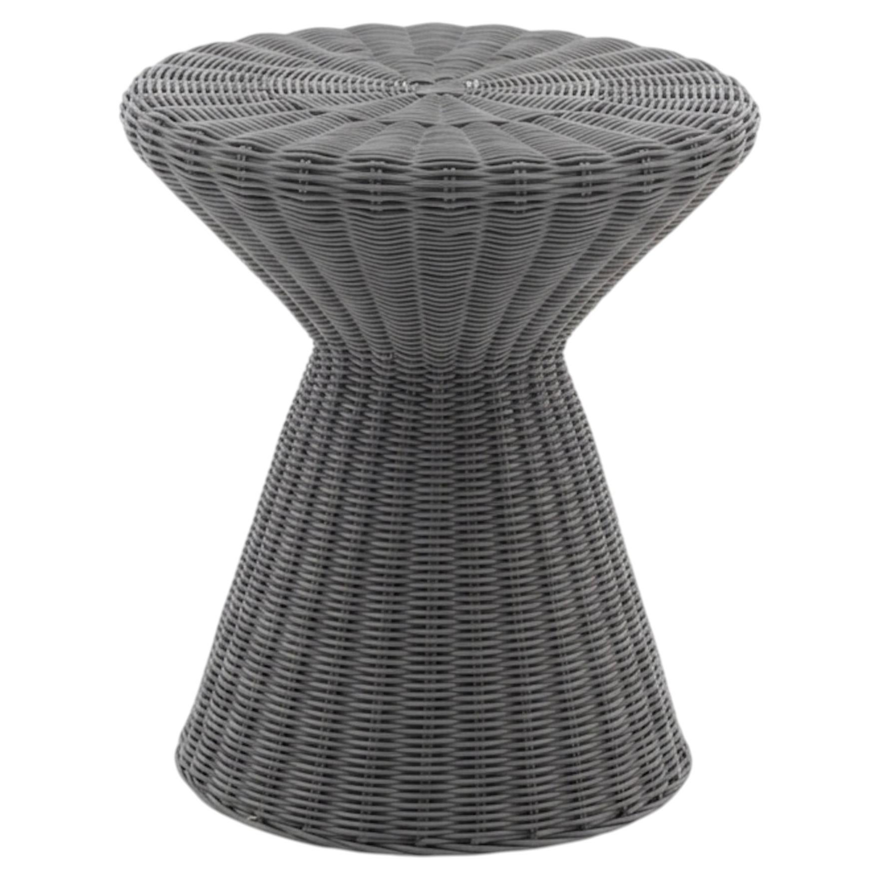 Gervasoni Bolla 12 Tavolino / Pouf - design Michael Sodeau - Grigio in vendita