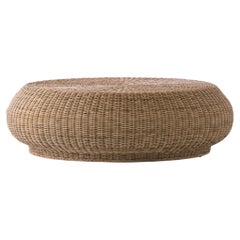 Gervasoni Bolla 15 Table basse / Pouf - design Michael Sodeau - Naturel