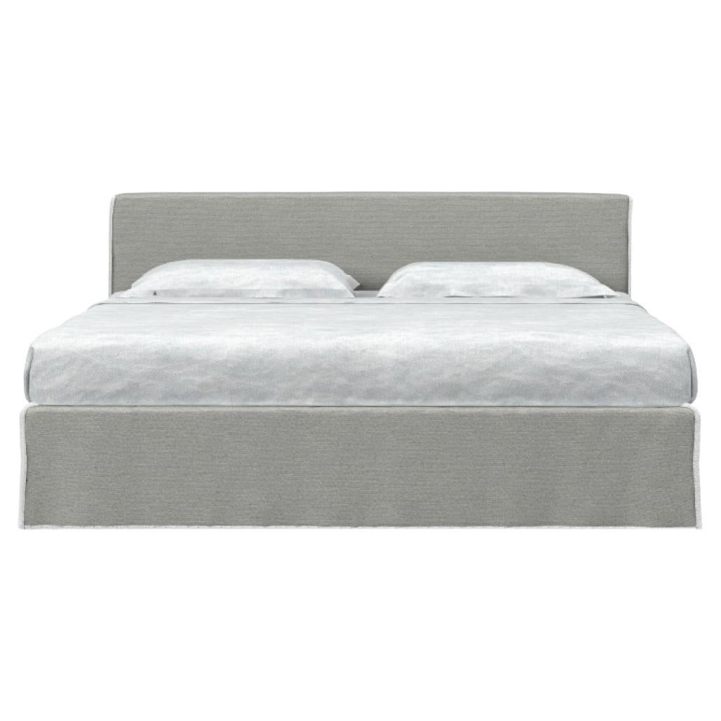 Gervasoni Brick 80 E Knock Down Bed in Monet Upholstery by Paola Navone