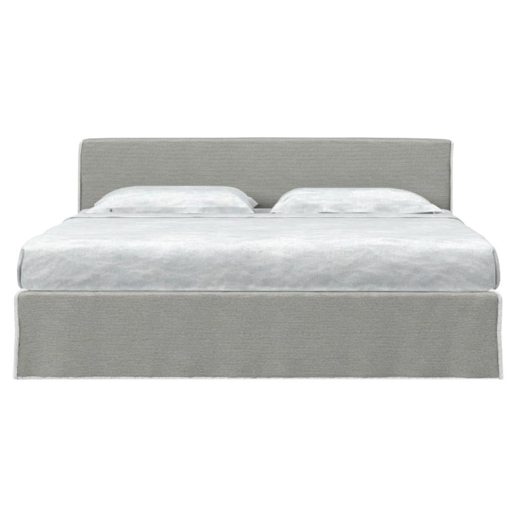 Cama abatible Gervasoni Brick 80 E en tapicería Monet by Paola Navone