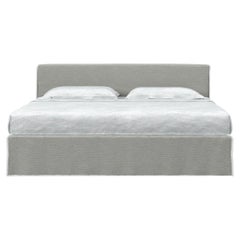 Gervasoni Brick 80 Queen Knock Down Bed in Monet Upholstery by Paola Navone