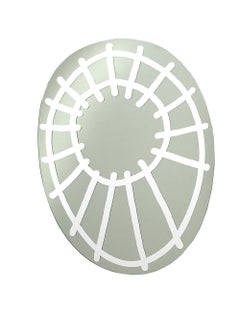 Gervasoni Brick 97 Wall Mirror in White Lacquered by Paola Navone