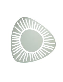 Gervasoni Brick 98 Wall Mirror in White Lacquered by Paola Navone