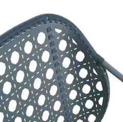 Gervasoni BRISE 24 Silla de exterior con reposabrazos - Federica Biasi - Pizarra