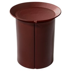 Gervasoni BRISE 43 Round Side Table – Federica Biasi - Red
