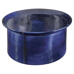 Gervasoni BRISE 44 Round Coffee Table - Federica Biasi - Blue