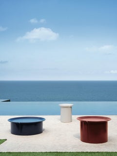 Gervasoni BRISE 44 Round Coffee Table - Federica Biasi - Red