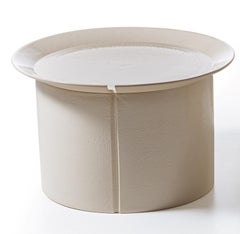 Gervasoni BRISE 44 Round Coffee Table - Federica Biasi - White