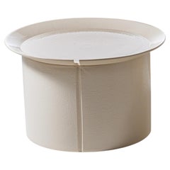 Gervasoni BRISE 44 Round Coffee Table - Federica Biasi - White