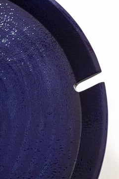 Gervasoni BRISE 54 Round Side Table - Federica Biasi - Blue