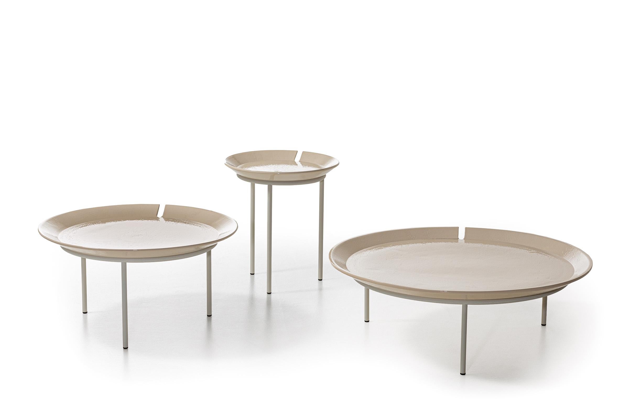 Contemporary Gervasoni Brise 56 Coffee Table by Federica Biase For Sale