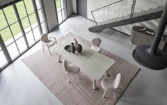 Gervasoni Club 224 Chair with Armrests - design Roberto Lazzeroni - Birch ash