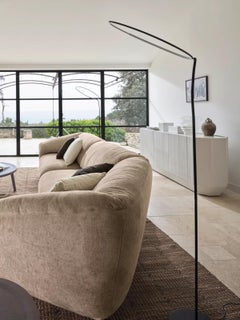 Gervasoni Club Sofa Composition 1 design Roberto Lazzeroni - Stone Buff