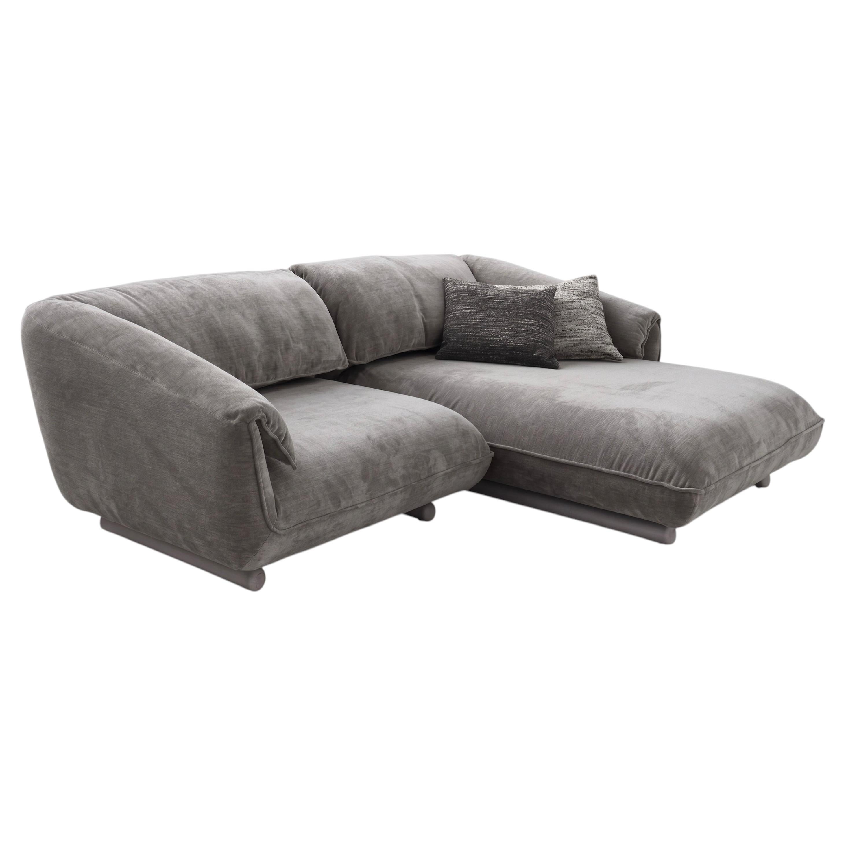 Gervasoni Club Sofa Composition 7 design Roberto Lazzeroni - Mountains Latemar For Sale
