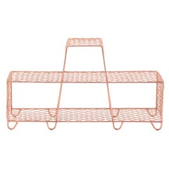Gervasoni Cross 45 Side Table in Copper Plated Steel by Paola Navone