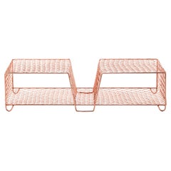 Gervasoni Cross 46 Coffee Table in Copper Plated Steel by Paola Navone
