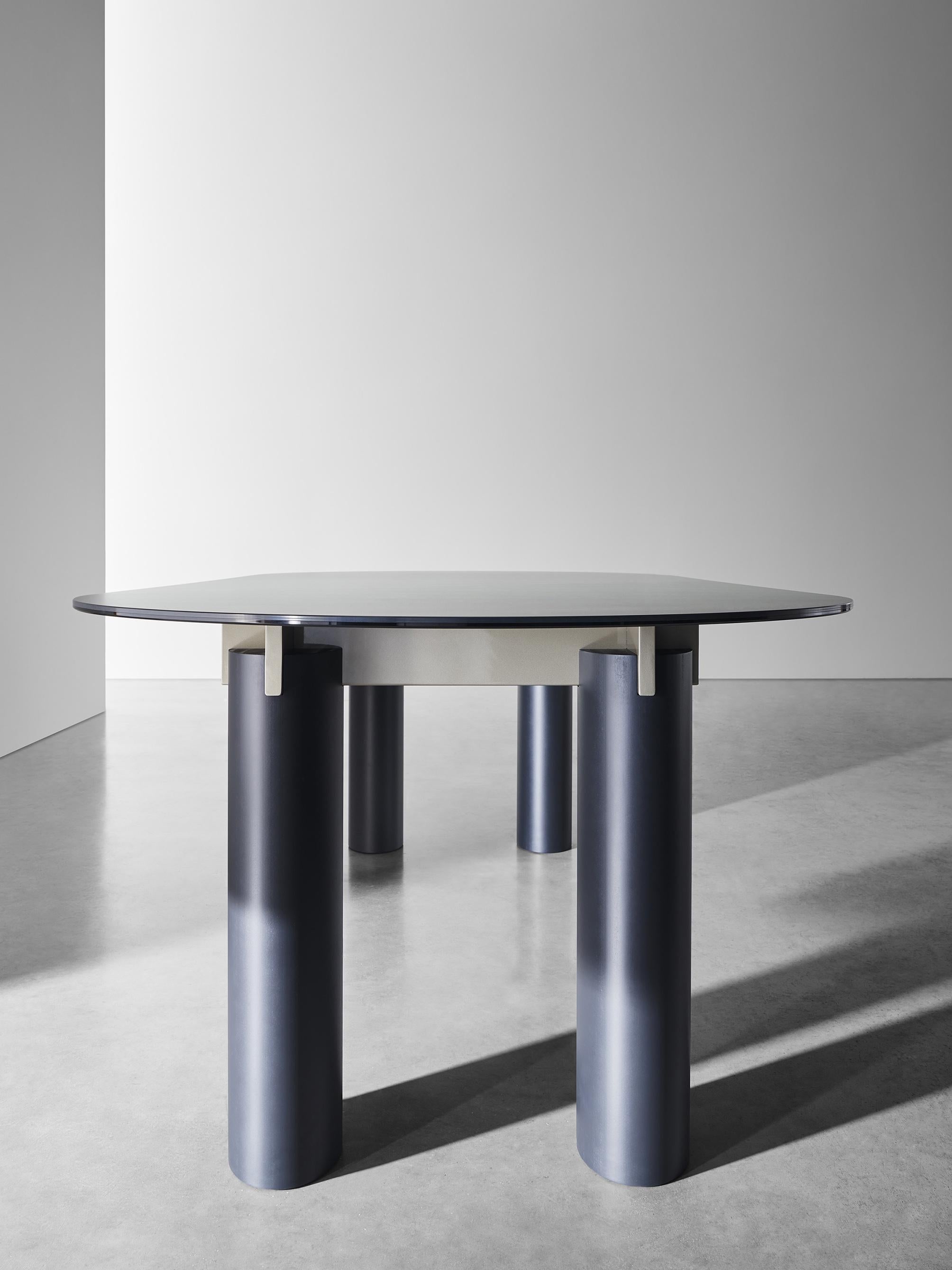 Ovaler Gervasoni Daen 34, Tisch von Federico Peri (Moderne) im Angebot