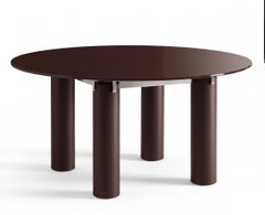 Gervasoni Daen 36 Round Table with Glass Top design Federico Peri - Date