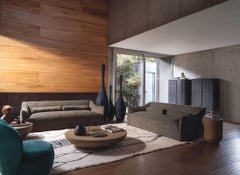 Credenza Gervasoni Daen 85 - Azul/Ginger - design Federico Peri