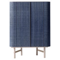 Credenza Gervasoni Daen 85 - Azul/Ginger - design Federico Peri
