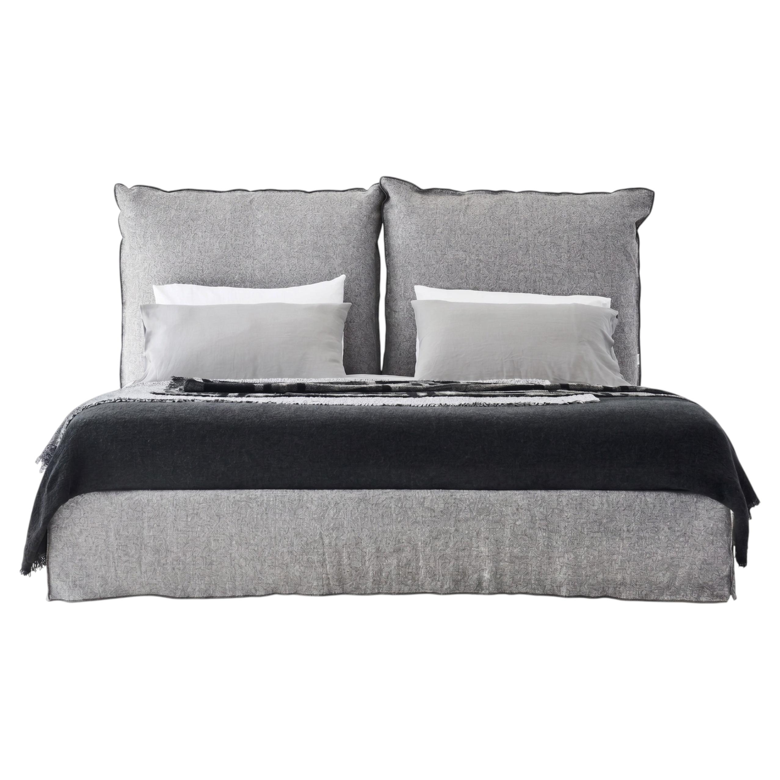 Gervasoni Double Double Bed with 180 cm Slatted Base (70.9 in) – Terre de Lin