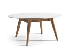 Gervasoni EIDOS 136 Round Dining Table - Concrete top - Gabriele & Oscar Buratti