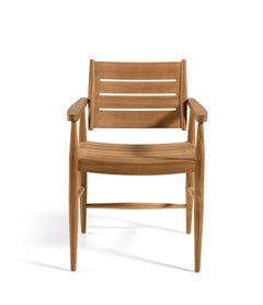 Gervasoni EIDOS 24 Outdoor Chair with Armrests - Buratti Architetti