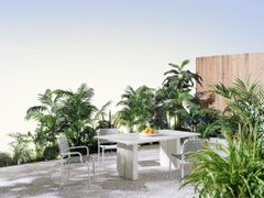 Gervasoni EIDOS 33 Outdoor Dining Table - Gabriele & Oscar Buratti - SkyPearl