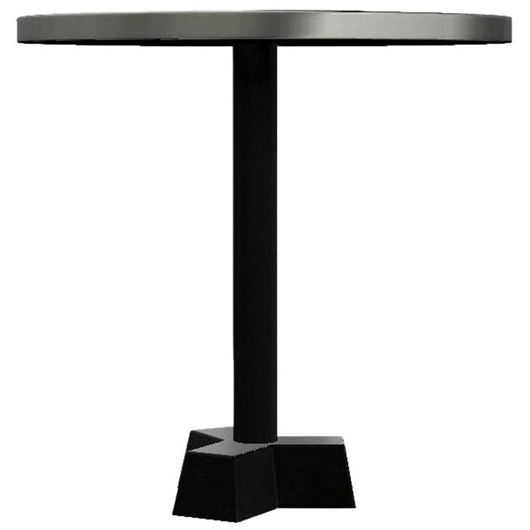 Mesa de centro extragrande Gervasoni de latón con tapa de aluminio fundido by Paola Navone en venta