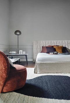 Cama doble con somier Gervasoni Gem 80 160 cm (63 in)