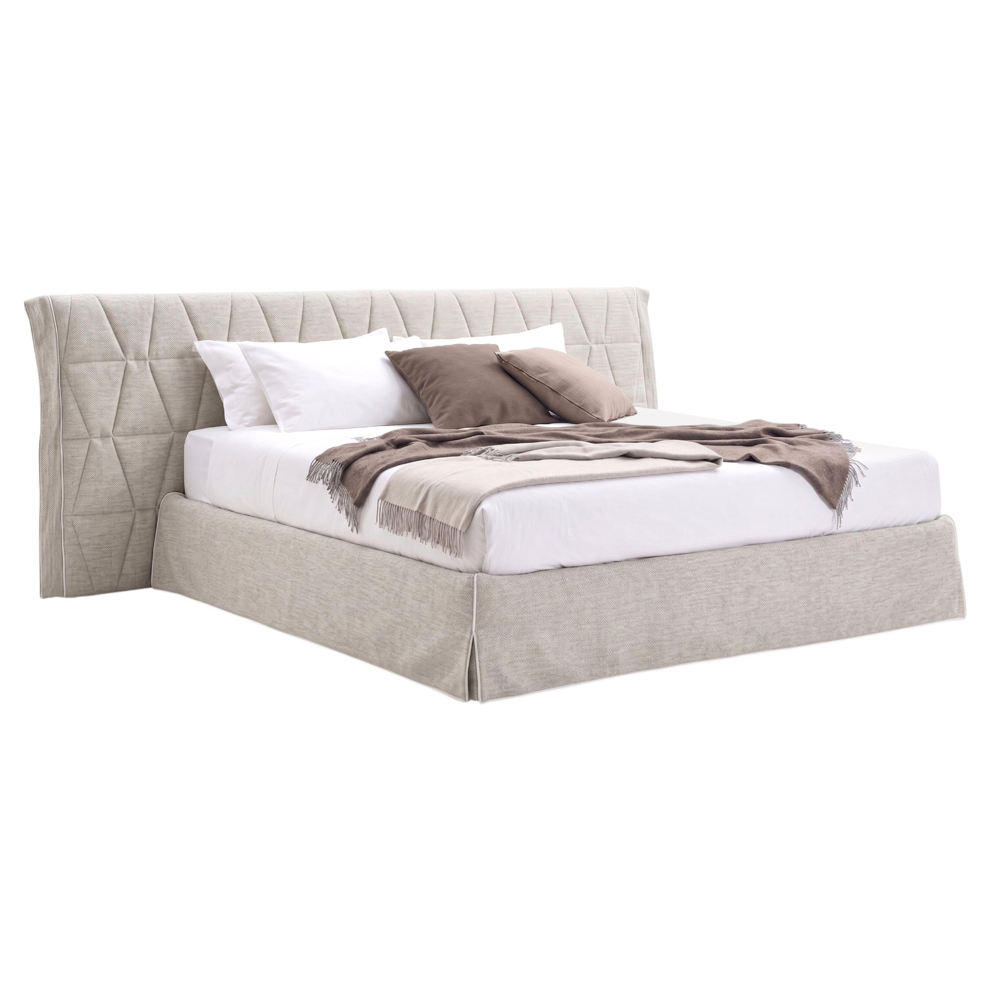 Cama doble con somier Gervasoni Gem 81 160 cm (63 in) en venta
