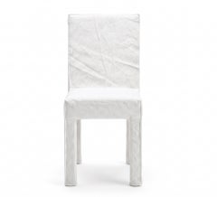 Gervasoni Ghost 123 - Upholstered Chair design Paola Navone - Lino Bianco