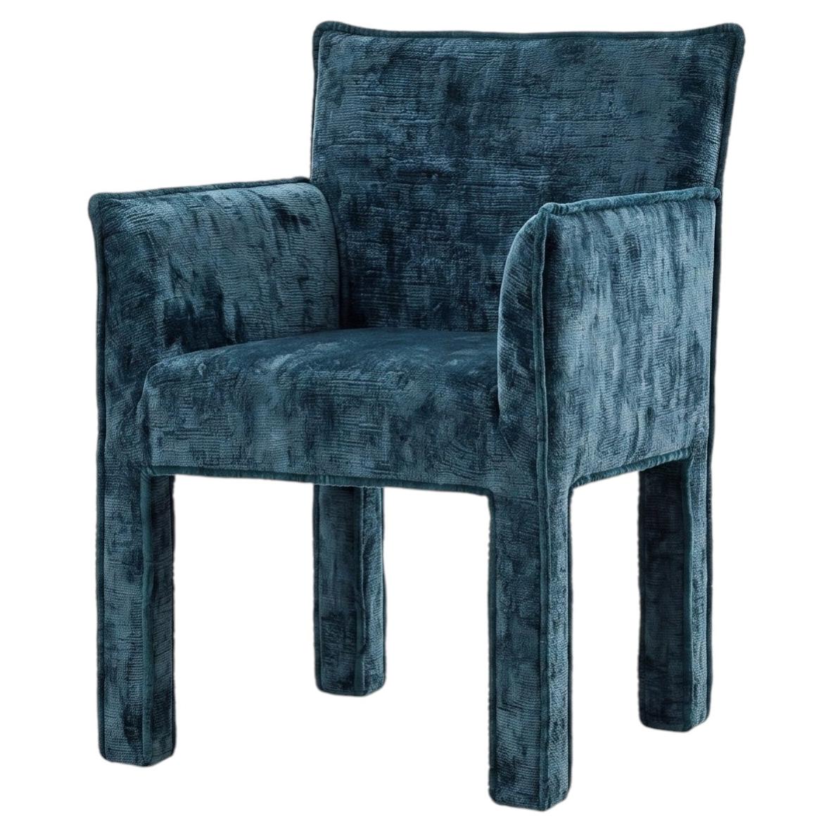 Gervasoni Ghost 125 – Upholstered Chair with armrests - Deus For Sale
