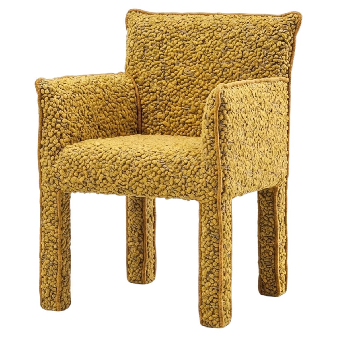 Gervasoni Ghost 125 – Upholstered Chair with armrests - Nimes