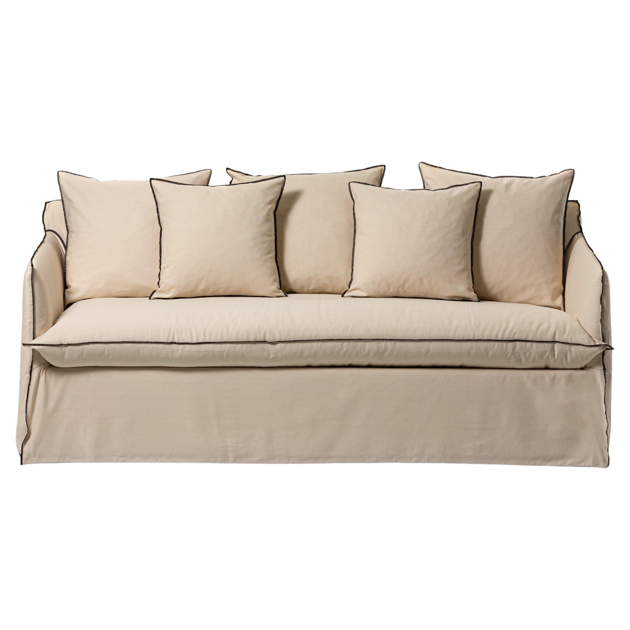 Gervasoni Ghost 15 Sofa Bed in Rene Upholstery by Paola Navone