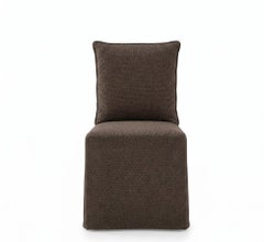 Gervasoni Ghost 23 – Upholstered Chair design Paola Navone - Mocha